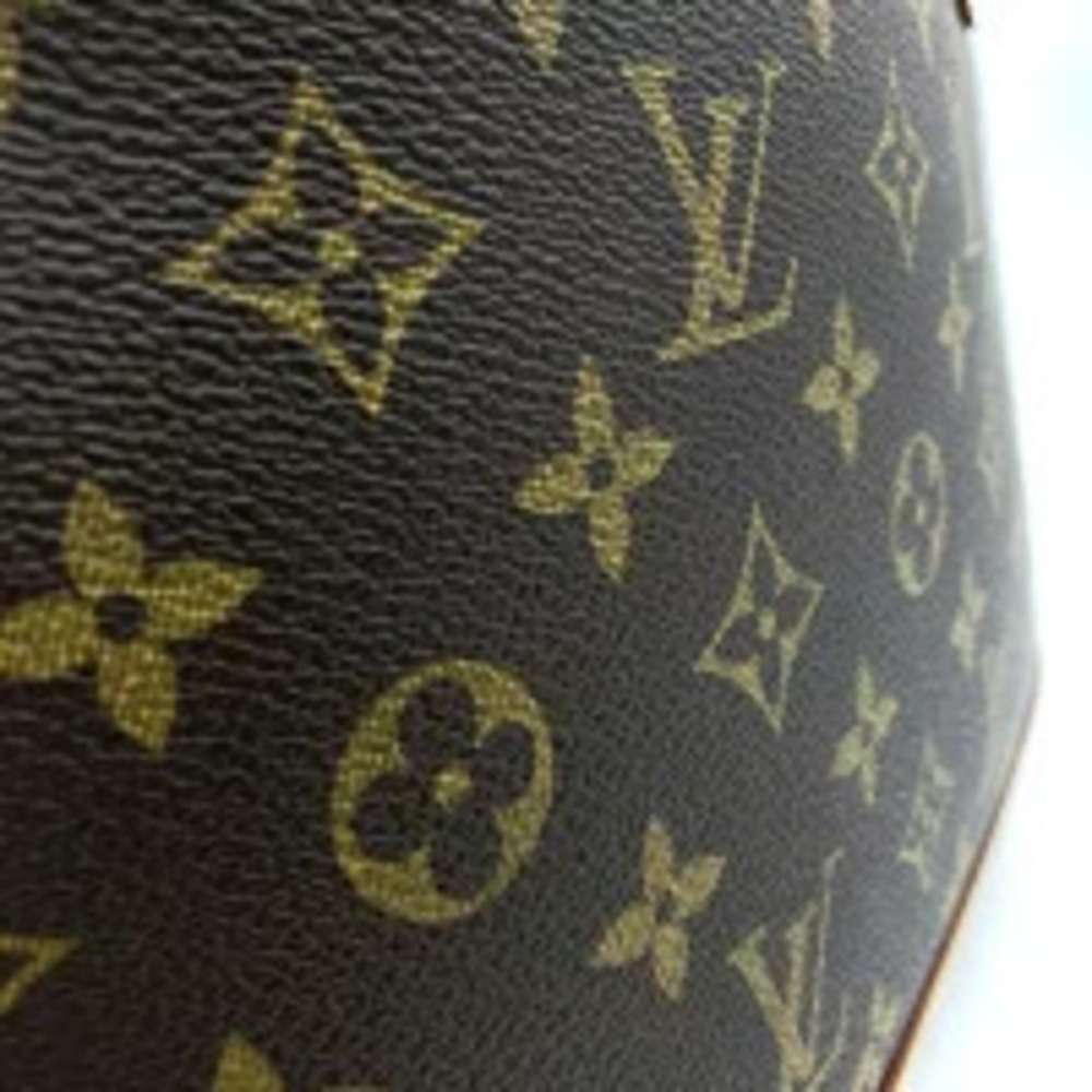 Louis Vuitton Monogram Canvas Brown Handbag Alma Brown